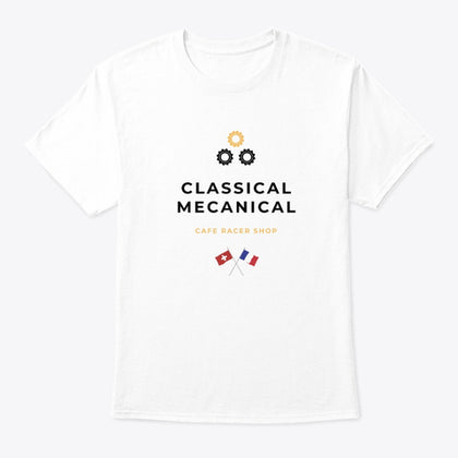Tee-Shirt Classical Mecanical - Blanc