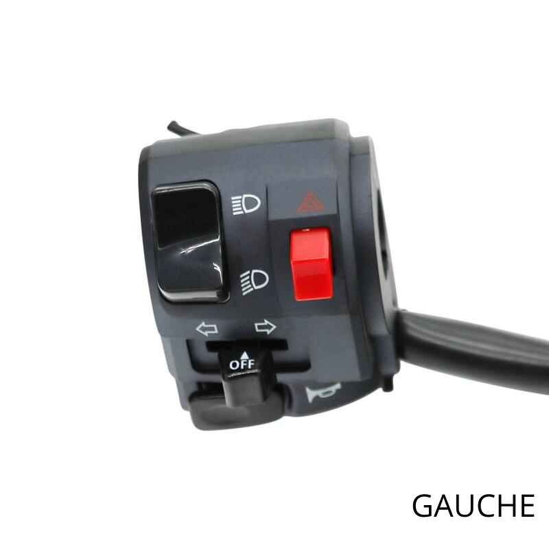 Commodo gauche adaptable type origine Honda - Pièces Electrique
