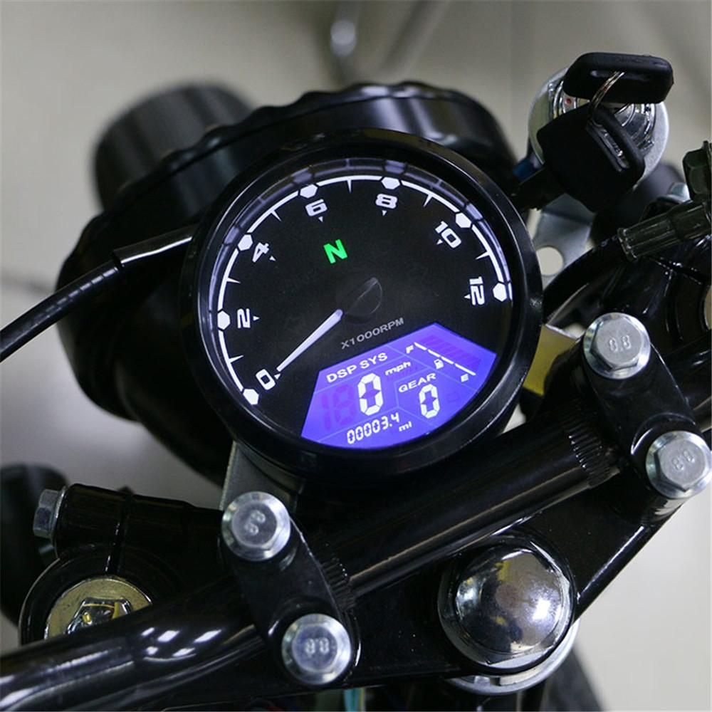 Compteur Moto Digital LED