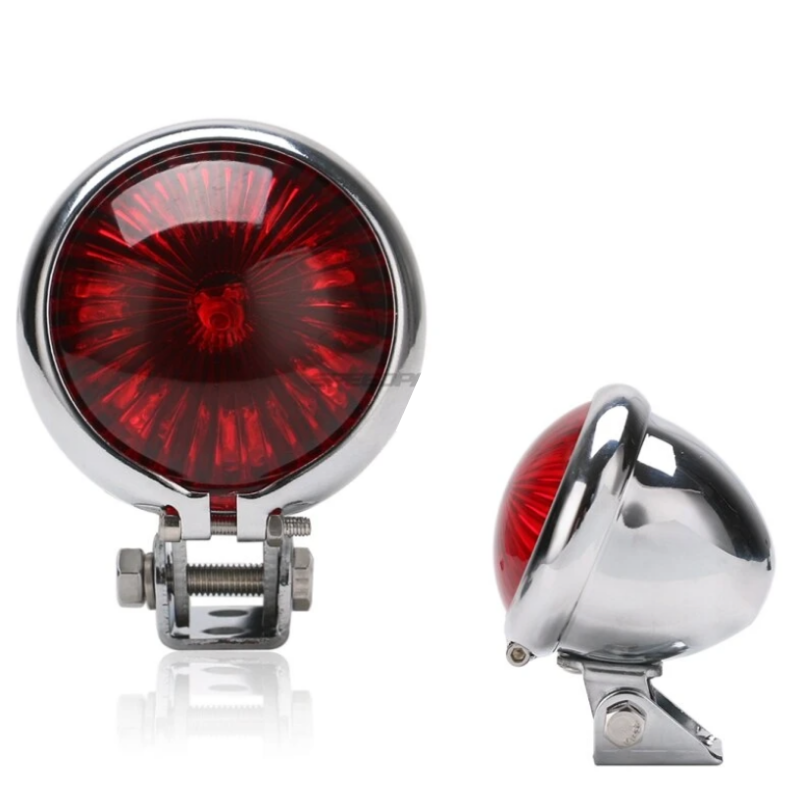 Feu arrière rouge moto BRAZOLINE TOMATE LED - Streetmotorbike