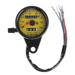 Compteur moto café racer à aiguille
